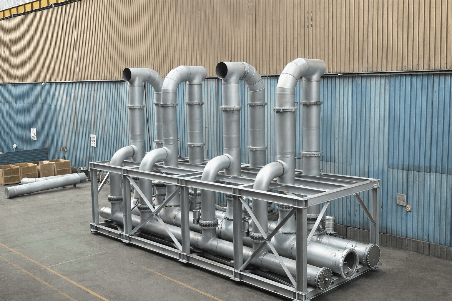 PPU(Pre Purification Unit) SKID for Air seperation unit